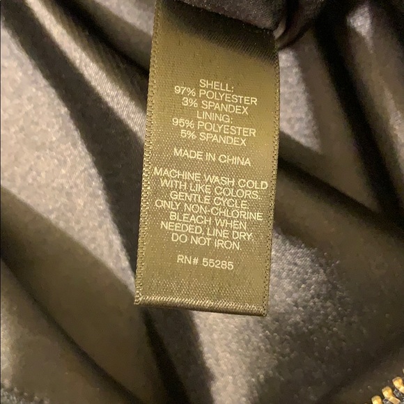 Navy Floral Express Mini Dress Size 8 - Picture 8 of 8